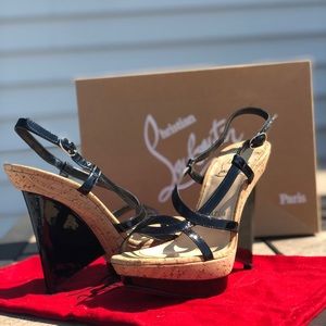 Christian Louboutin Mimi Bis Wedge Sandal